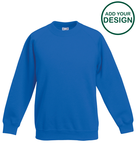 Kids classic raglan sweatshirt