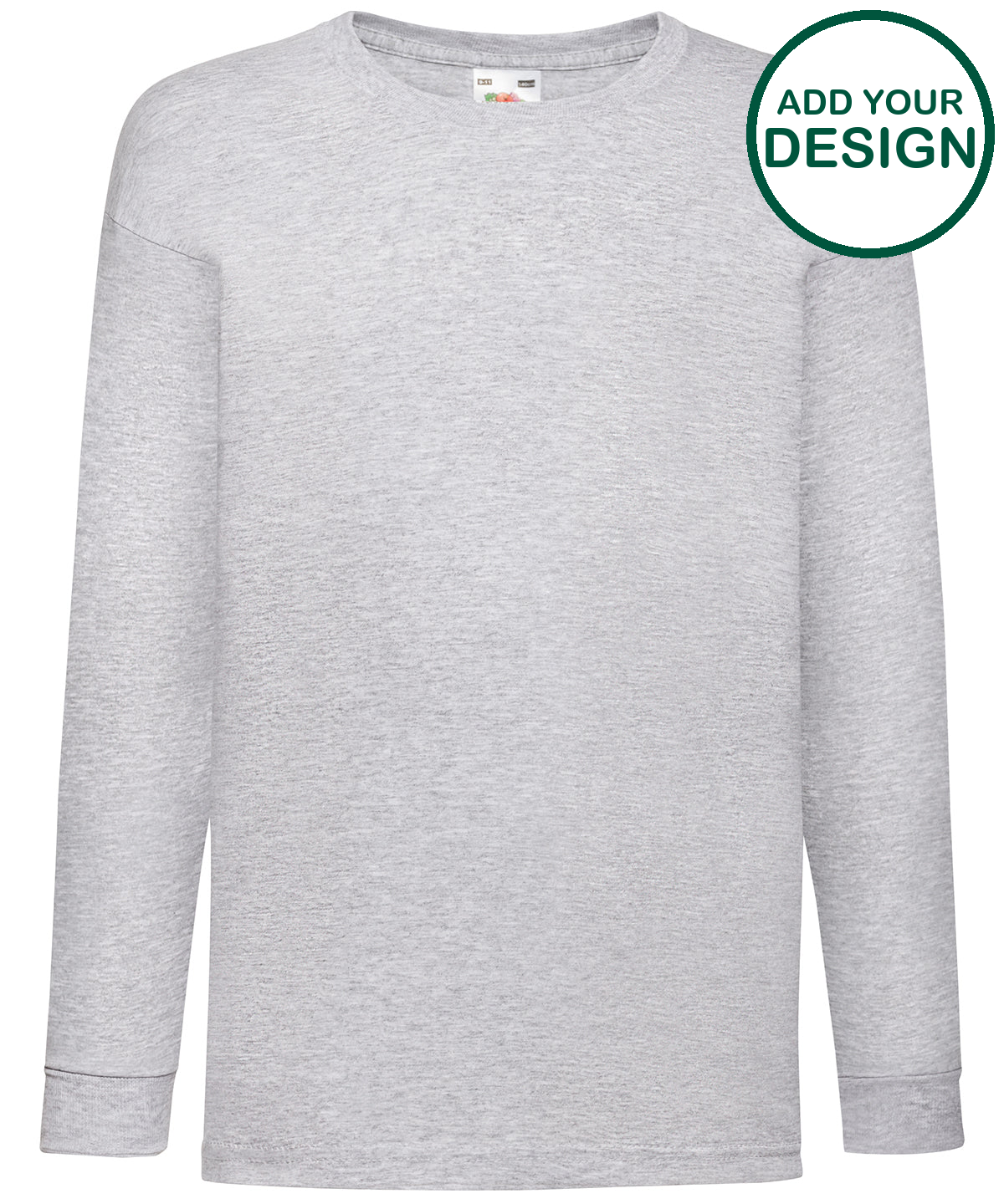 Kids long sleeve valueweight T