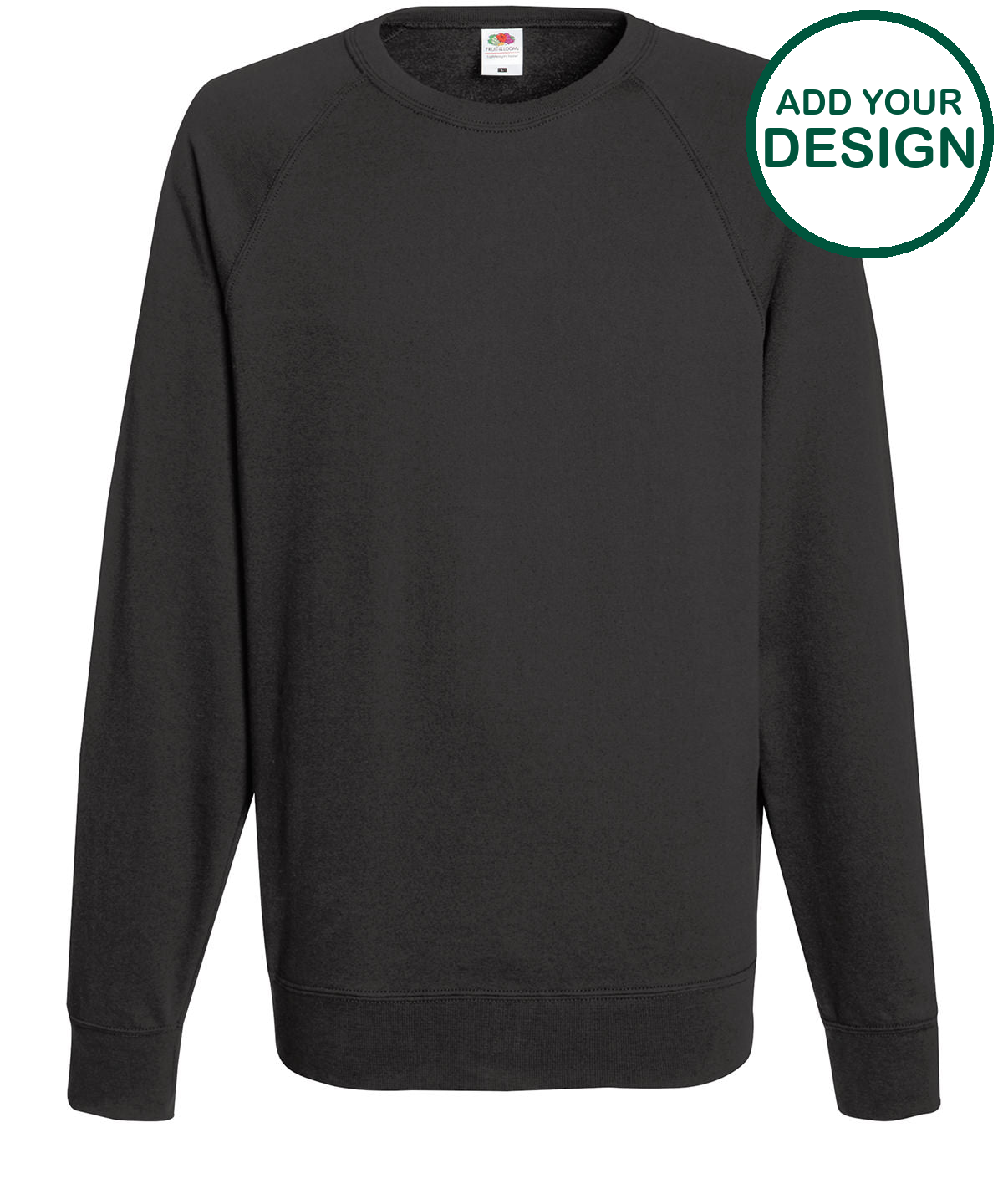 Lightweight raglan sweatshirt