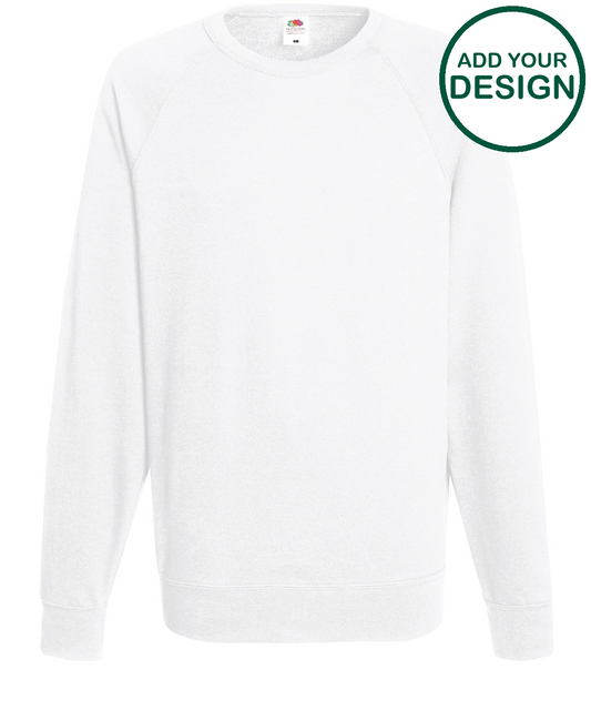 Lightweight raglan sweatshirt