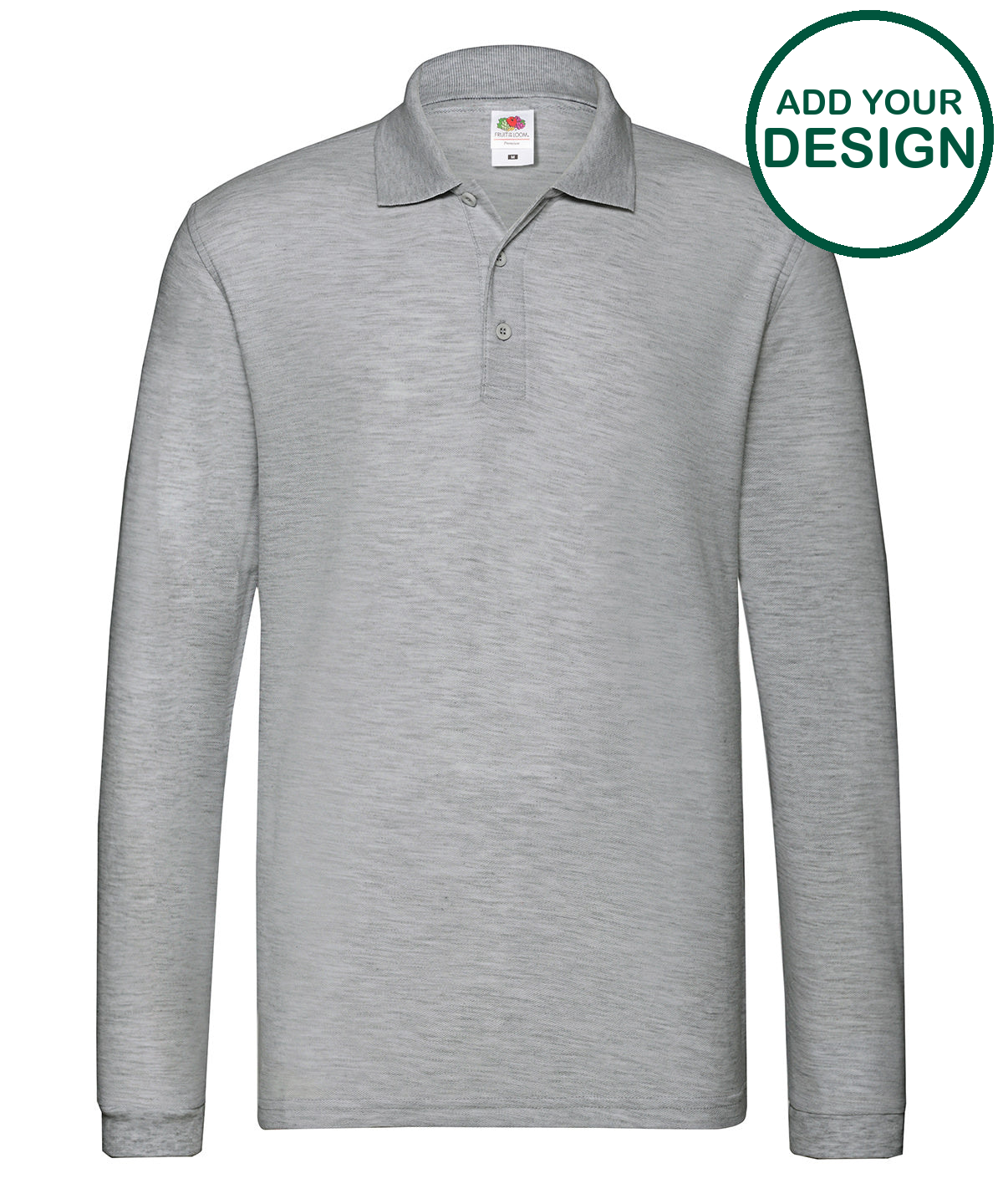 Premium long sleeve polo