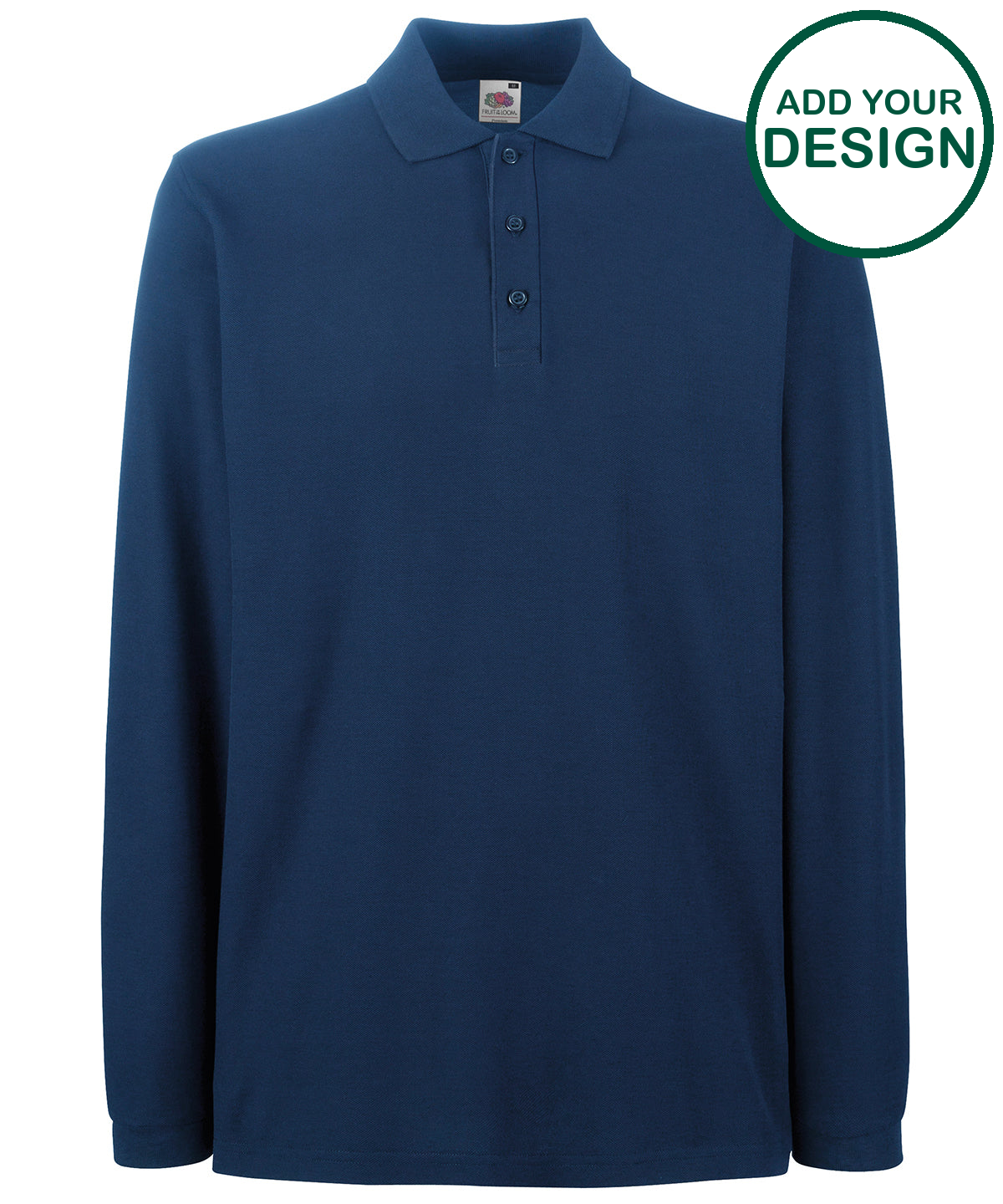 Premium long sleeve polo