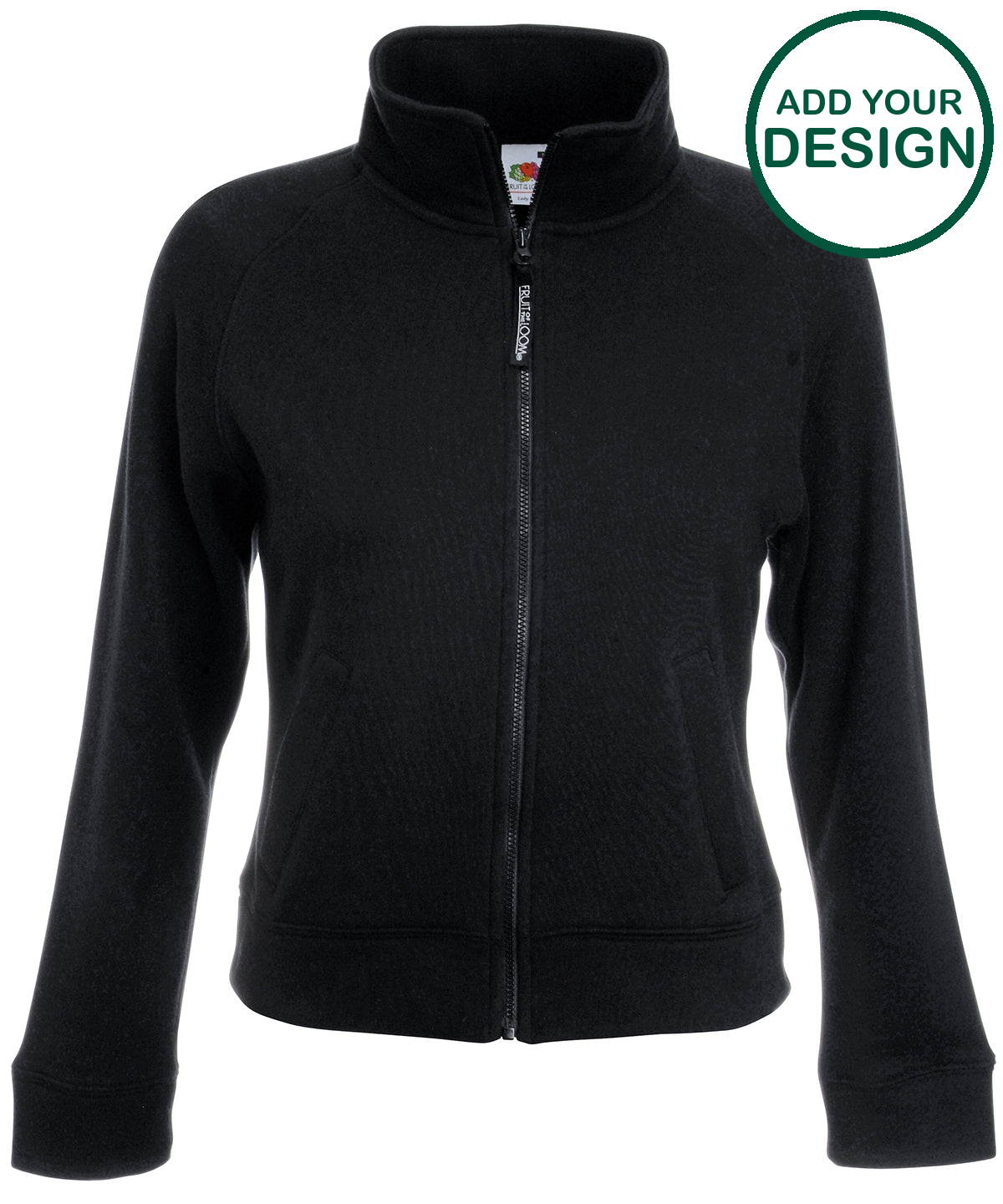 Women's premium 70/30 sweatshirt jacket
