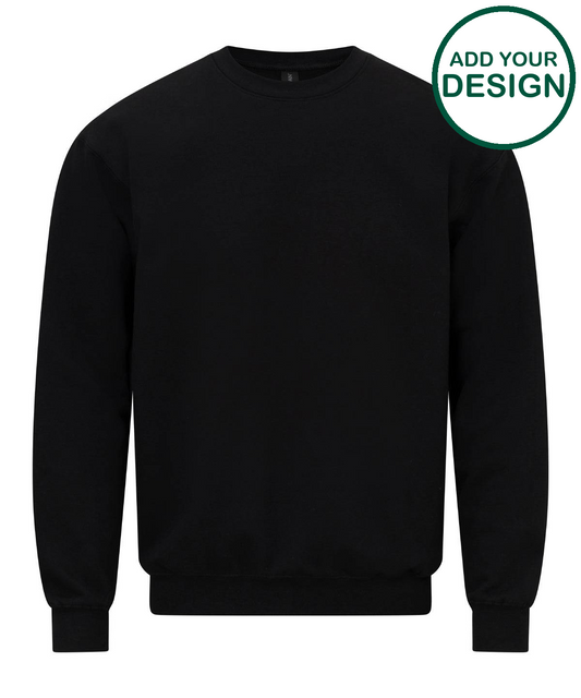 Softstyle™ midweight fleece adult crew neck