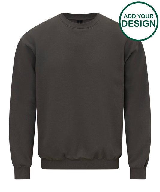 Softstyle™ midweight fleece adult crew neck