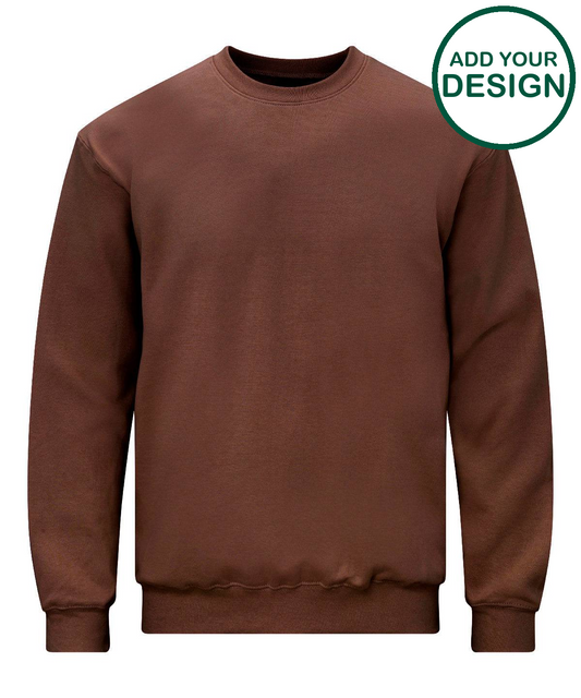 Softstyle™ midweight fleece adult crew neck