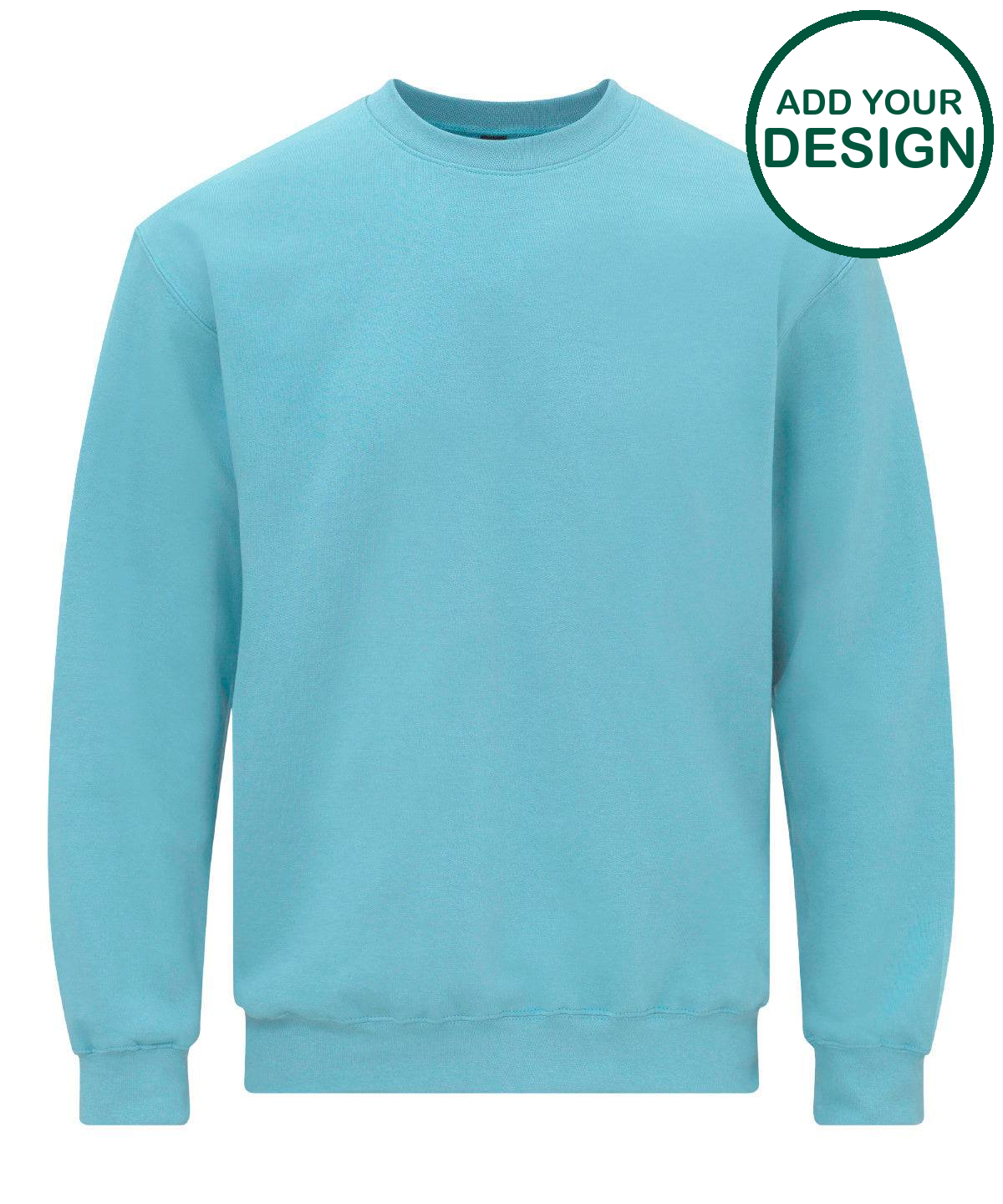 Softstyle™ midweight fleece adult crew neck