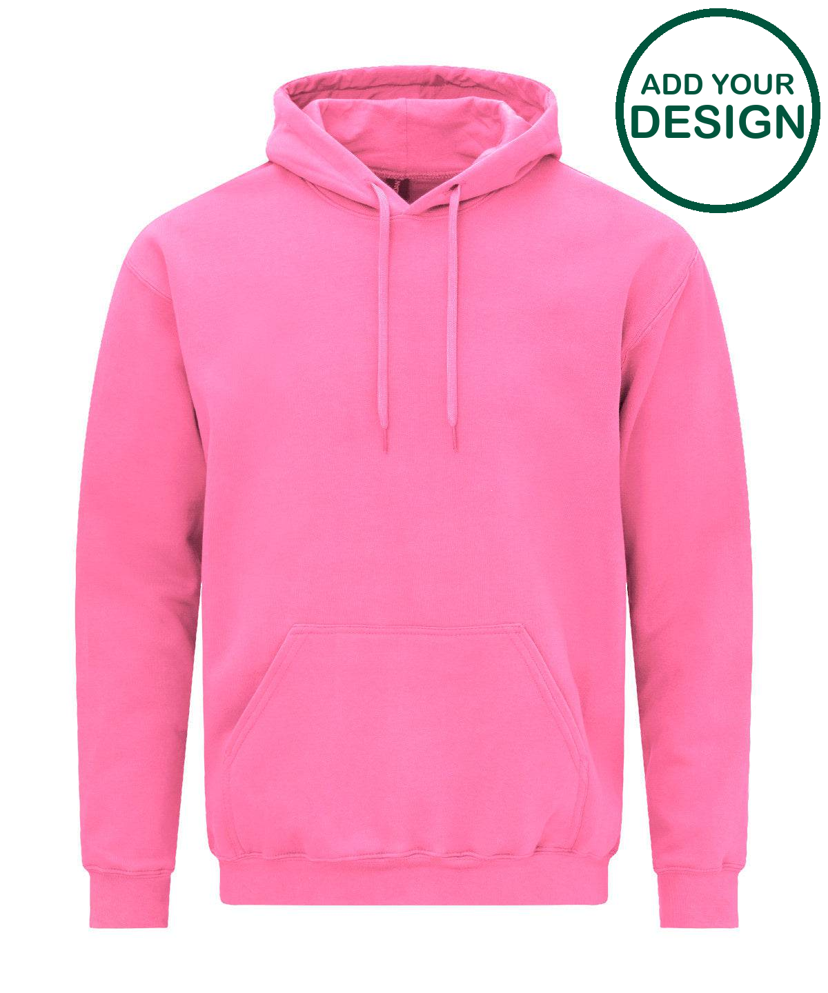 Softstyle™ midweight fleece adult hoodie