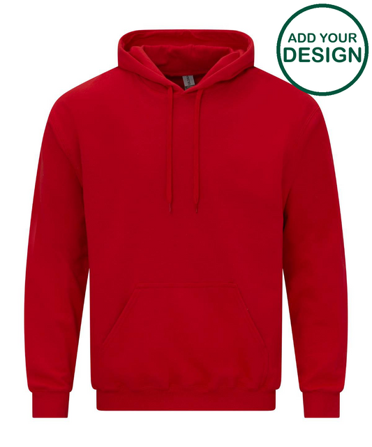 Softstyle™ midweight fleece adult hoodie