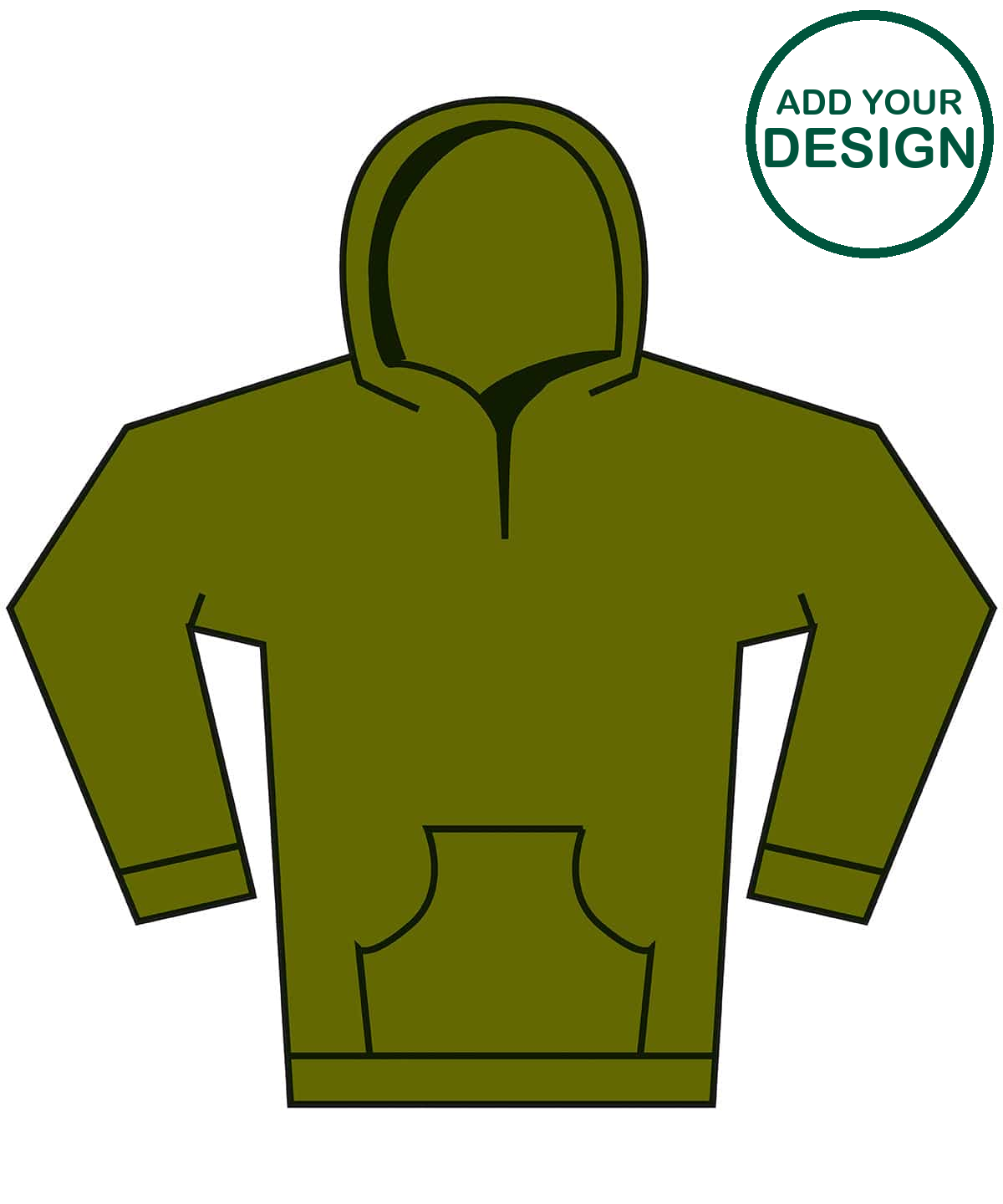 Softstyle™ midweight fleece youth hoodie