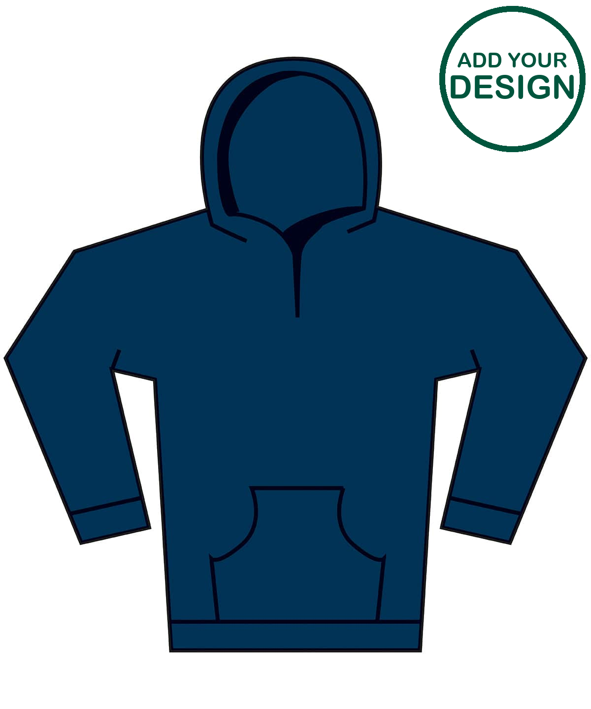 Softstyle™ midweight fleece youth hoodie
