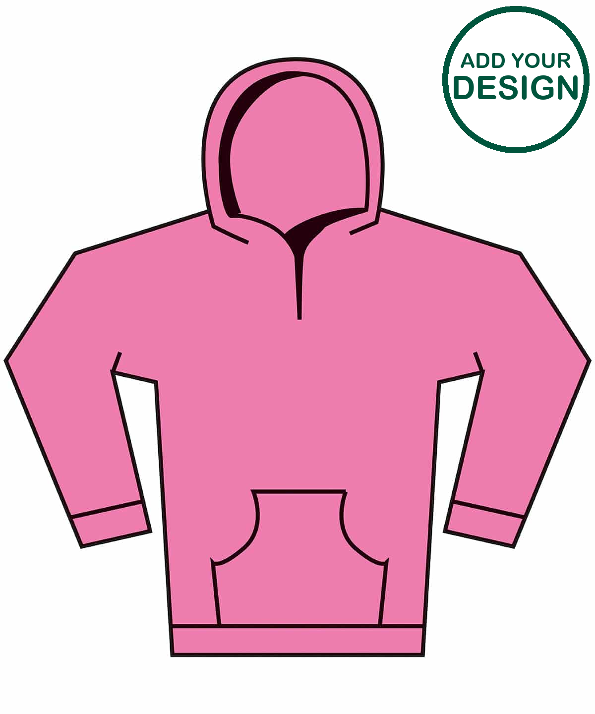 Softstyle™ midweight fleece youth hoodie
