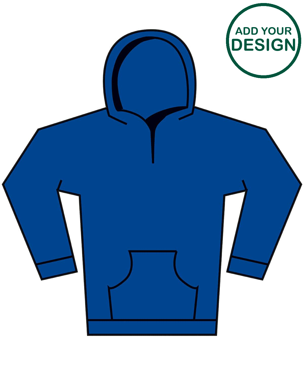Softstyle™ midweight fleece youth hoodie