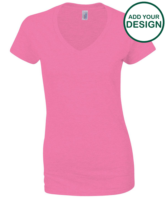 Softstyle™ women's v-neck t-shirt