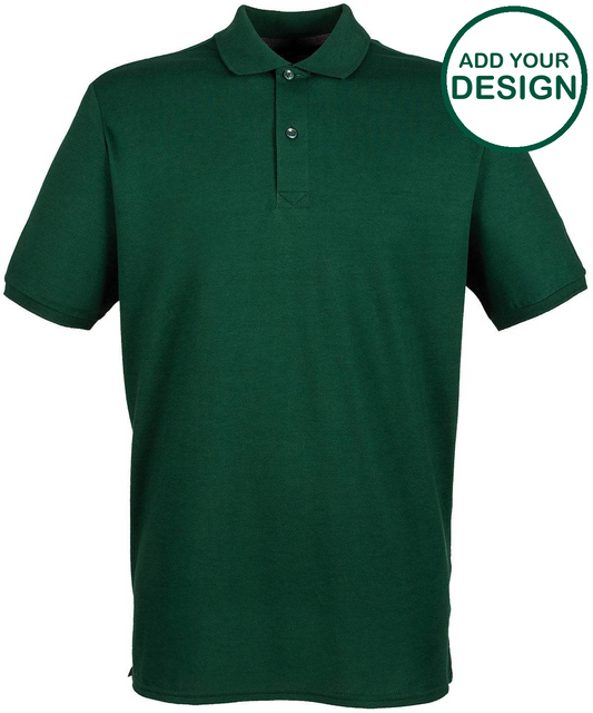 Micro-fine piqué polo shirt