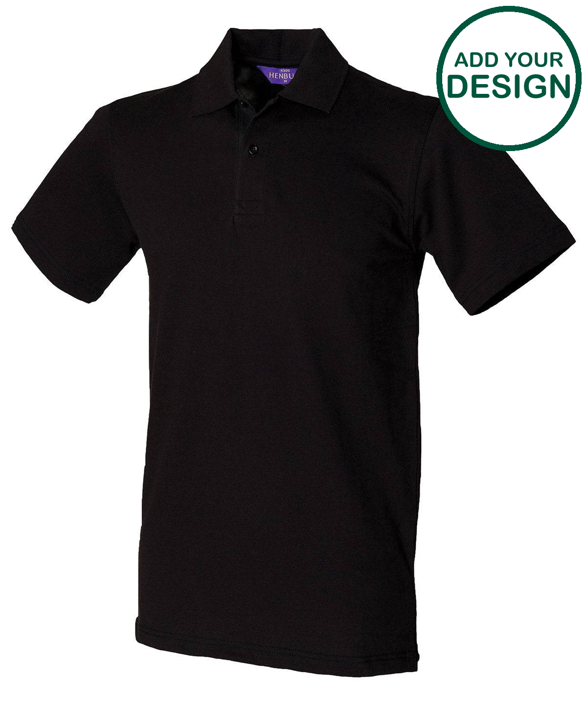 Stretch piqué polo shirt
