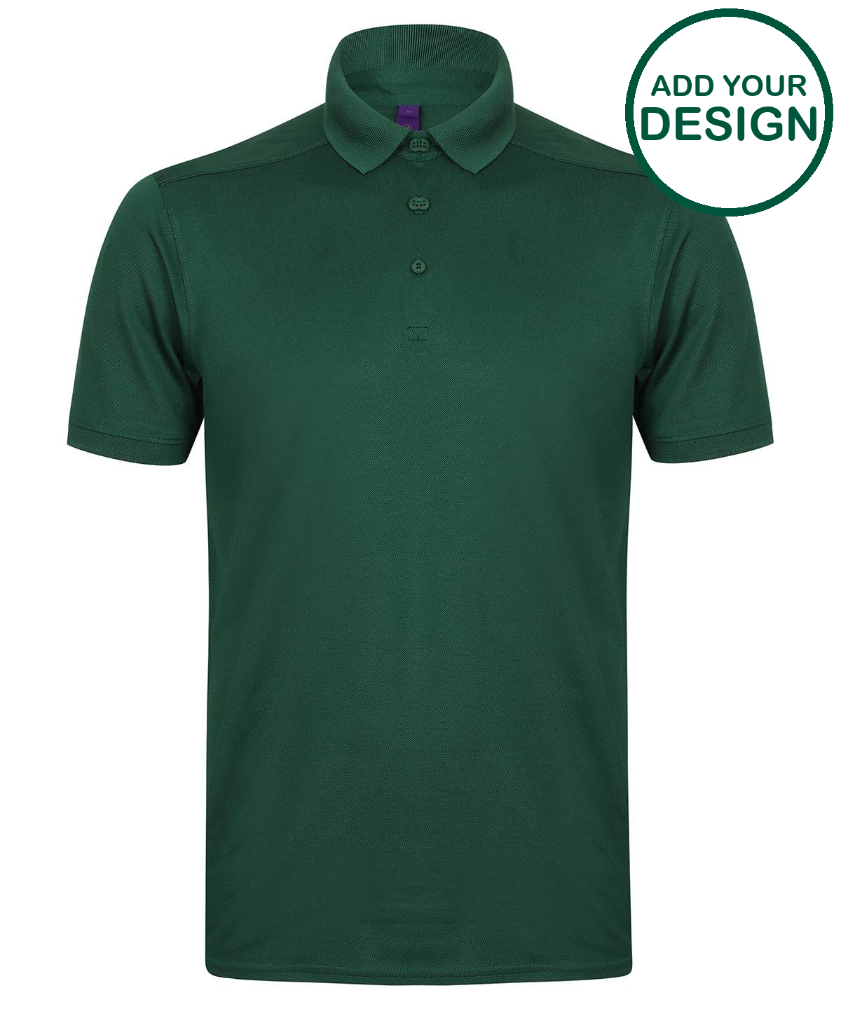 Stretch polo shirt with wicking finish (slim fit)