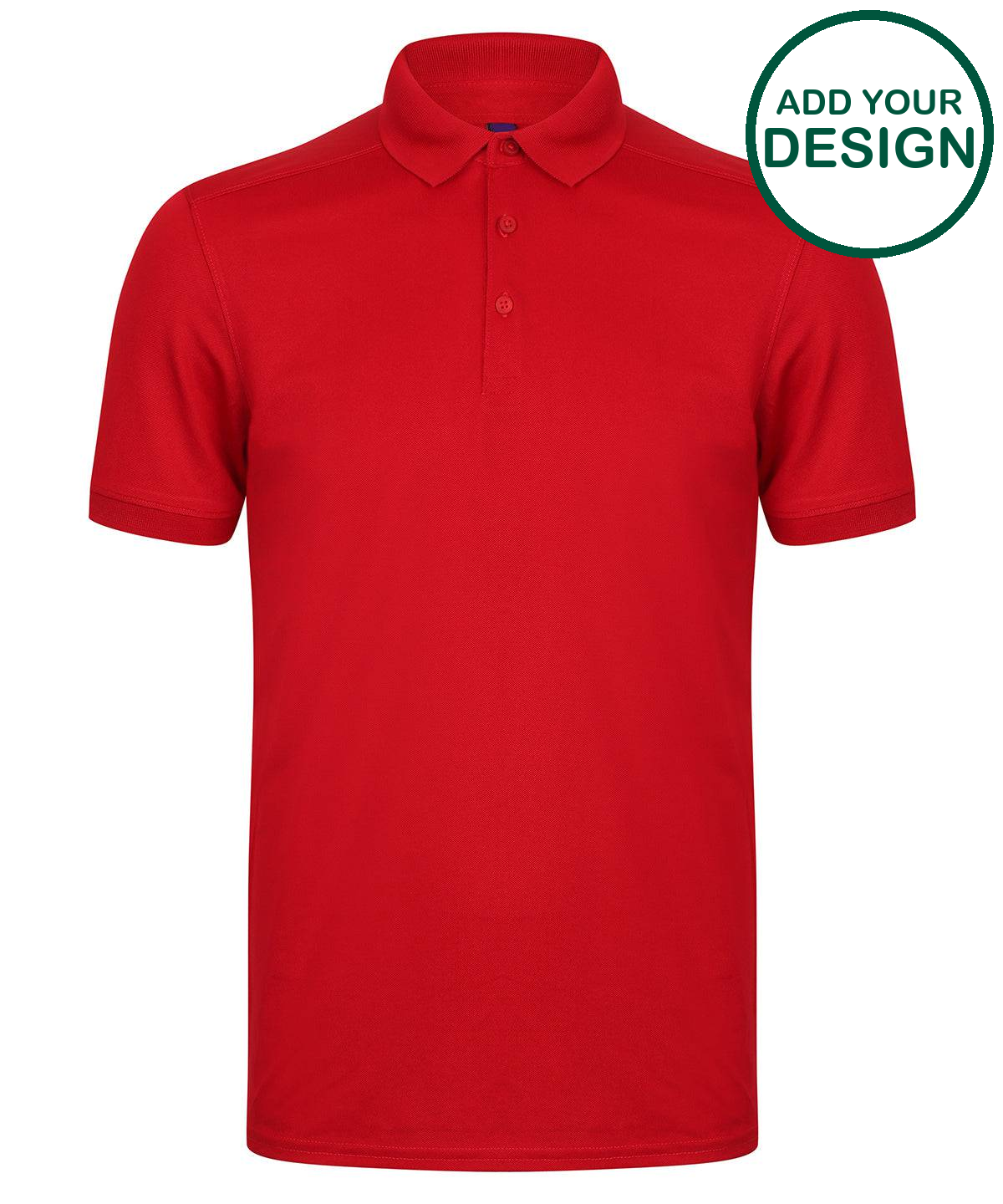 Stretch polo shirt with wicking finish (slim fit)