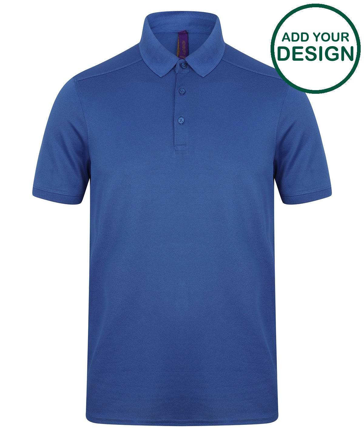 Stretch polo shirt with wicking finish (slim fit)