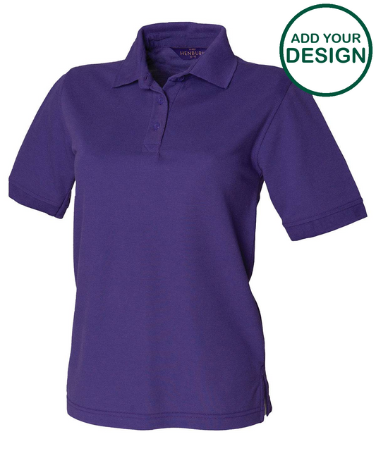 Women's 65/35 polo shirt