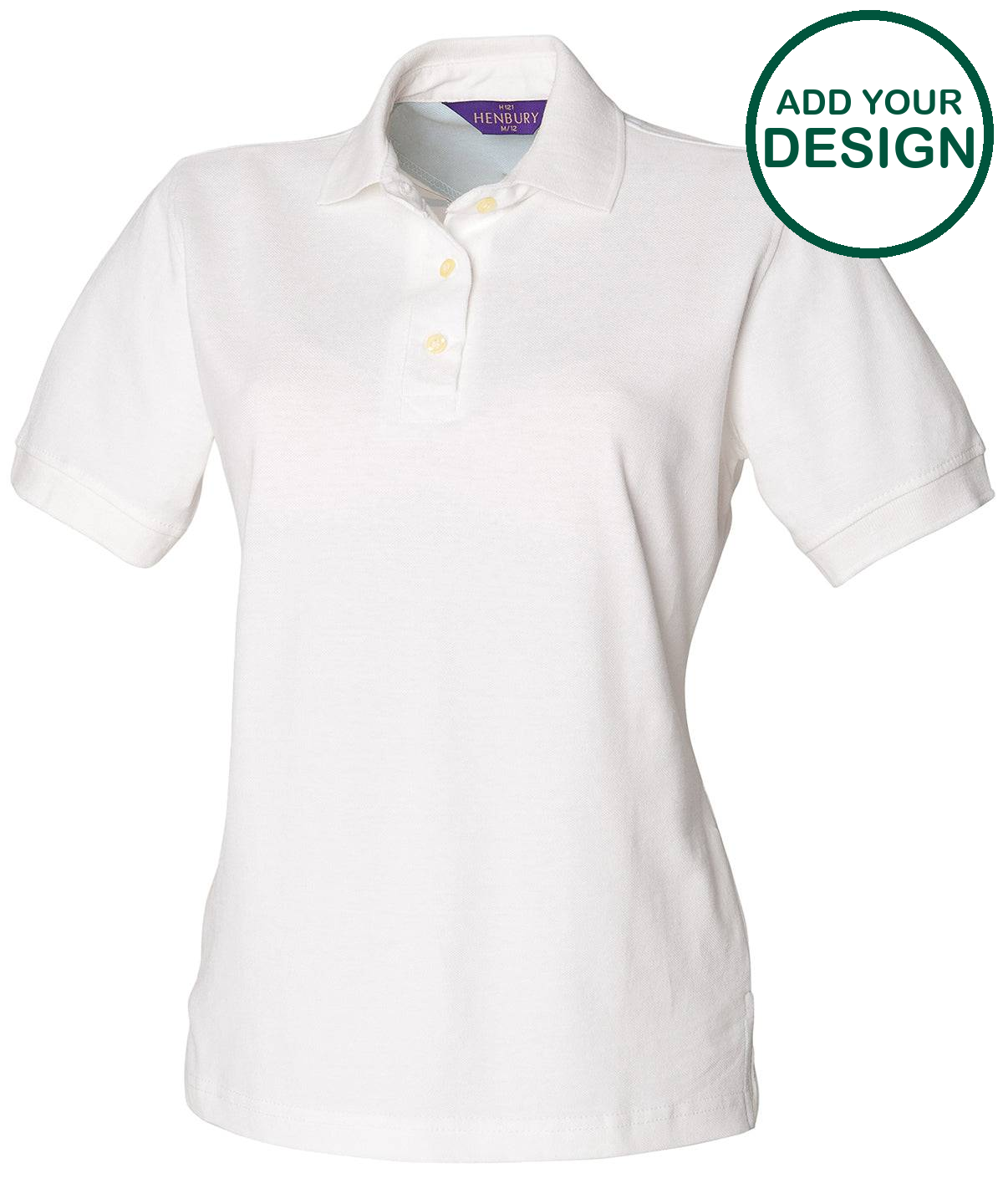 Women's classic cotton piqué polo shirt