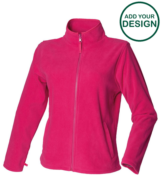 Women's microfleece jacket