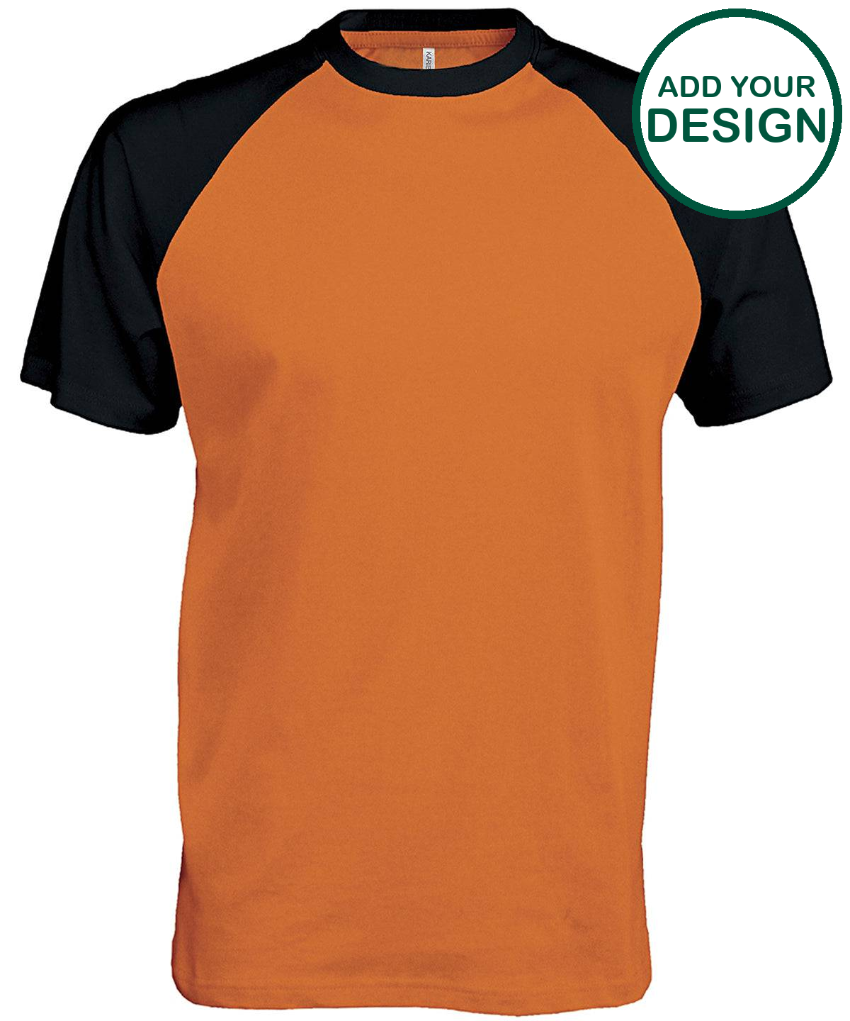 Baseball Short-sleeved two-tone T-shirt