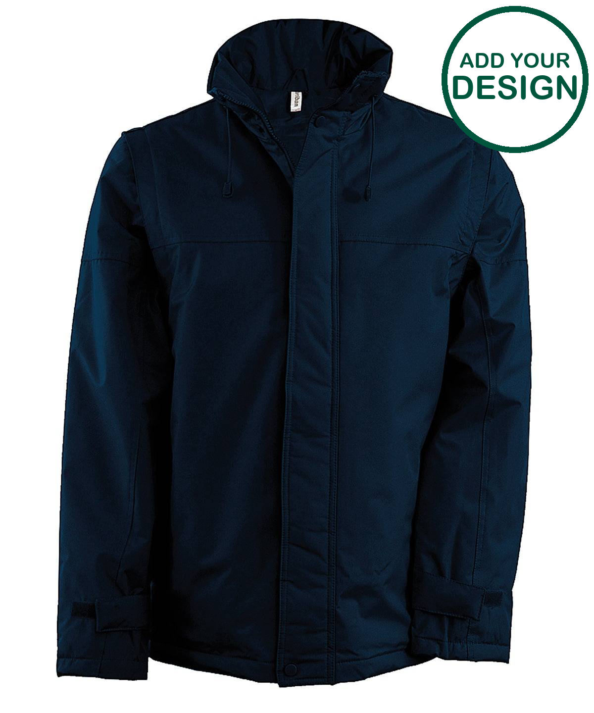 Detachable-sleeved blouson jacket