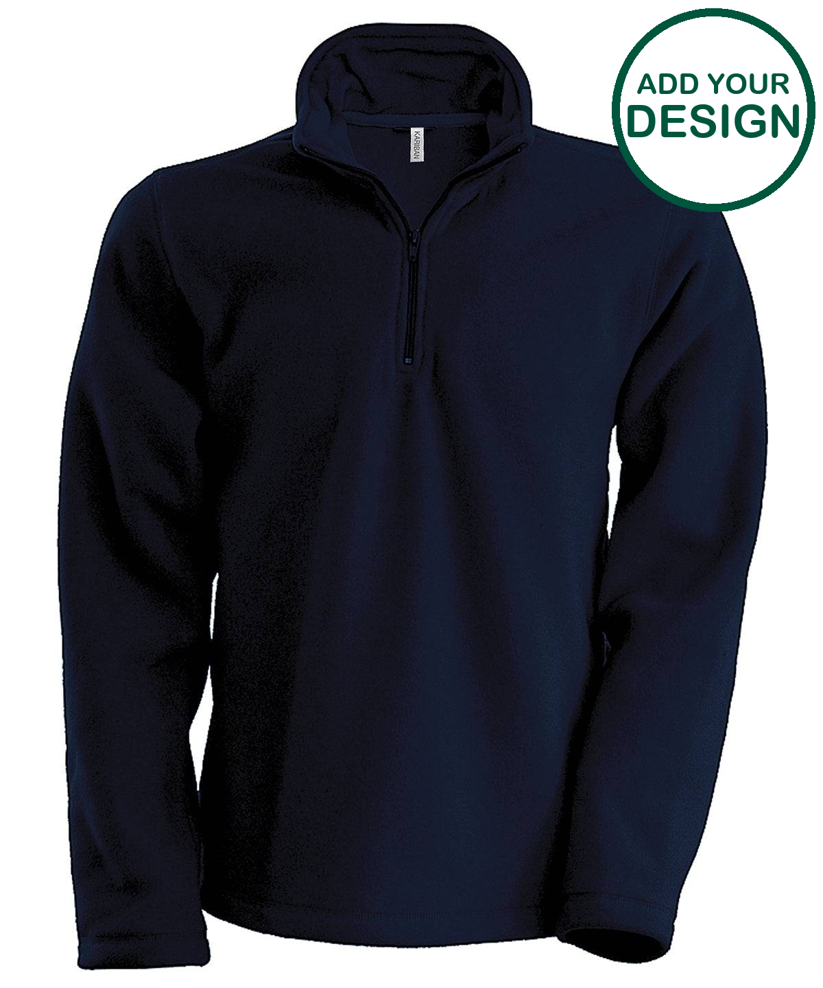 Enzo zip neck microfleece jacket