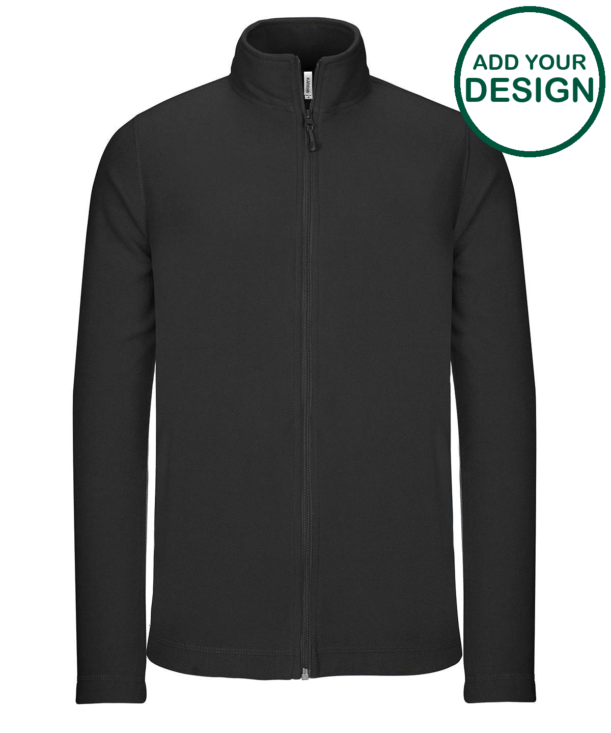 Full-zip microfleece jacket