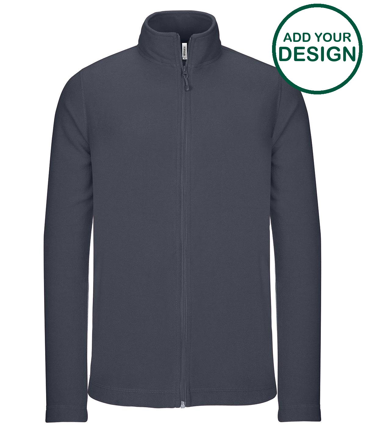 Full-zip microfleece jacket