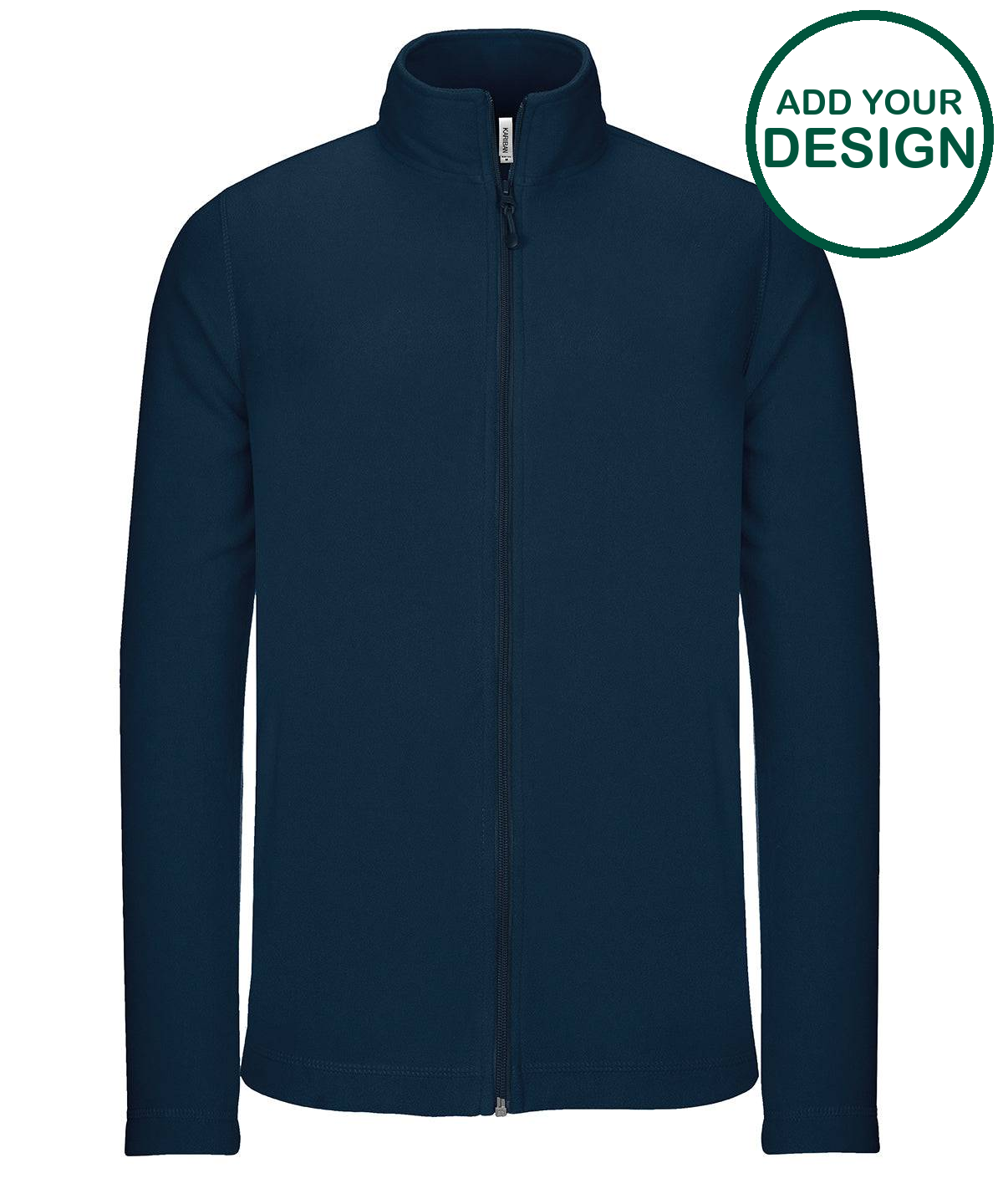 Full-zip microfleece jacket