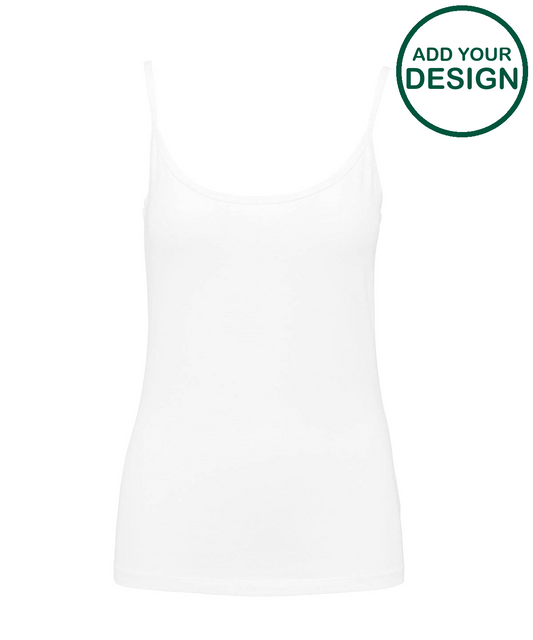 Ladies' strappy tank top