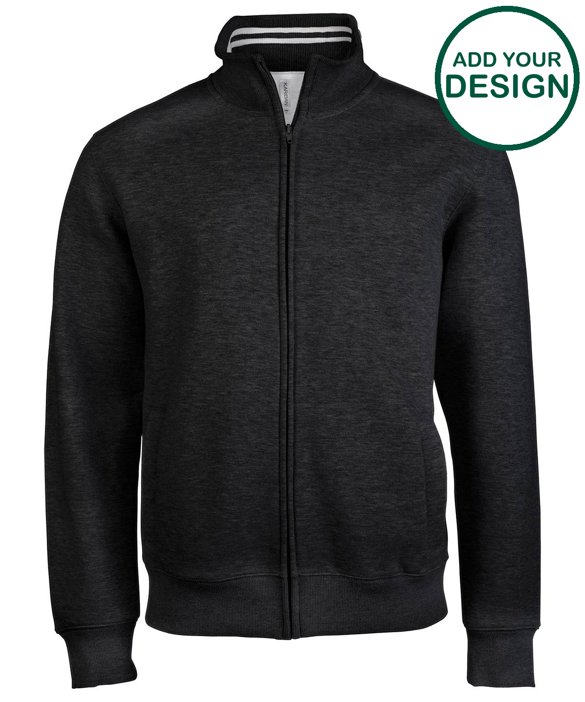 Men's full zip sweat jacket
