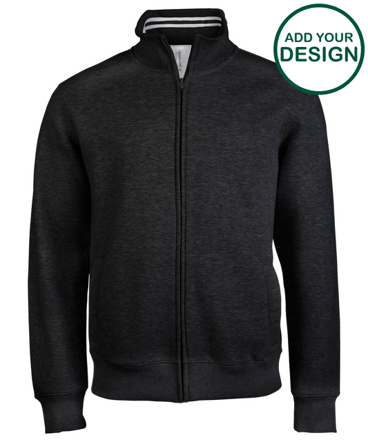 Men's full zip sweat jacket
