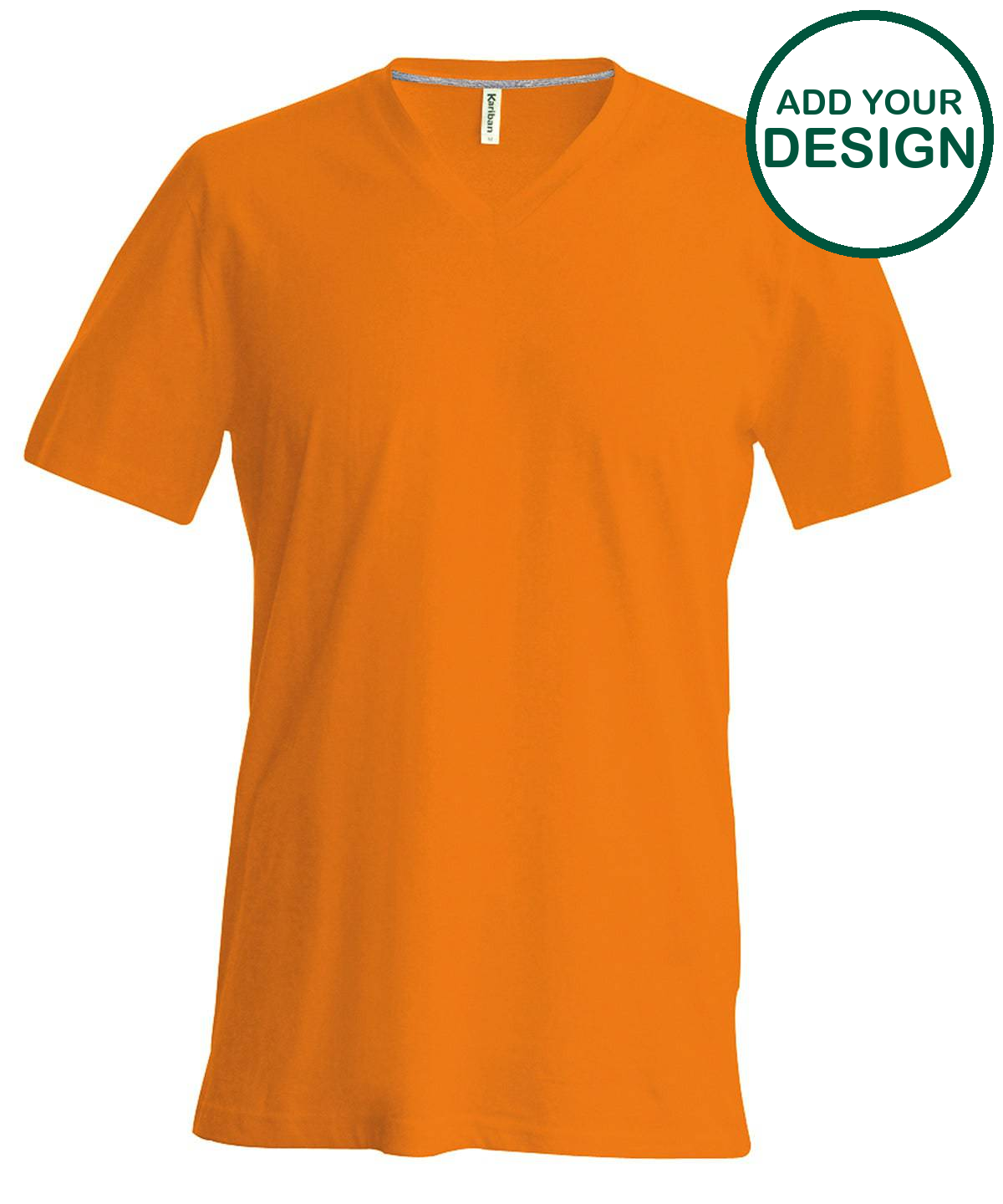 Men's short-sleeved V-neck T-shirt