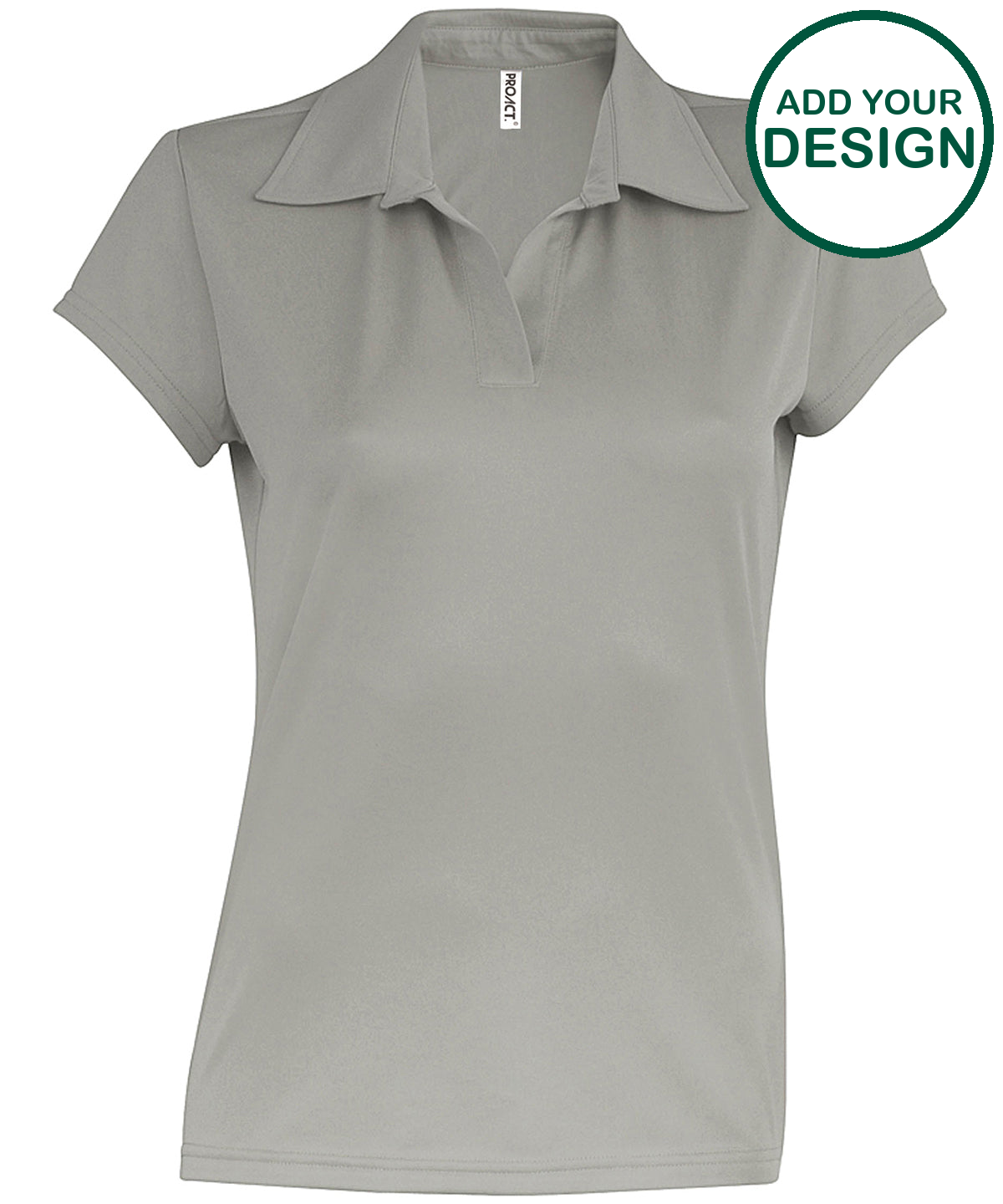 Ladies' short-sleeved polo shirt