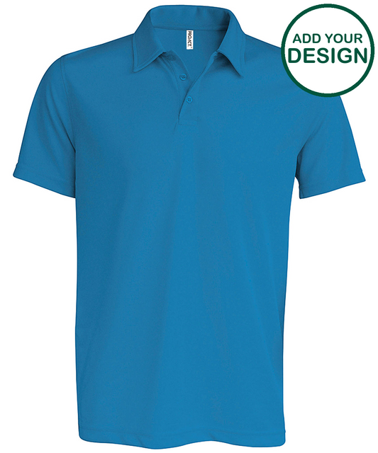 Men's short-sleeved polo shirt