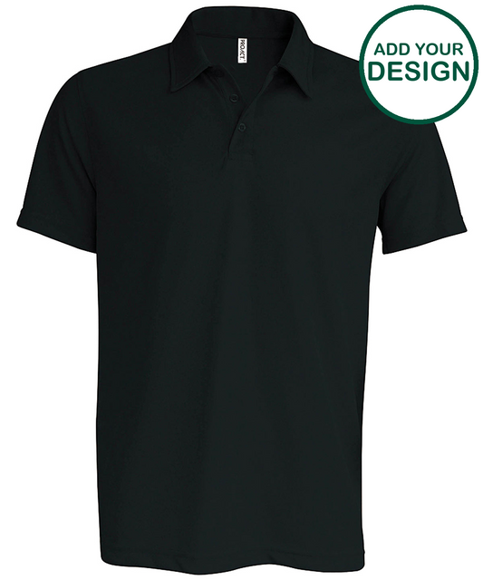 Men's short-sleeved polo shirt