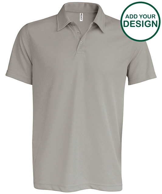Men's short-sleeved polo shirt