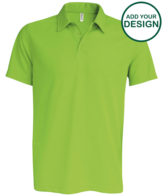 Men's short-sleeved polo shirt