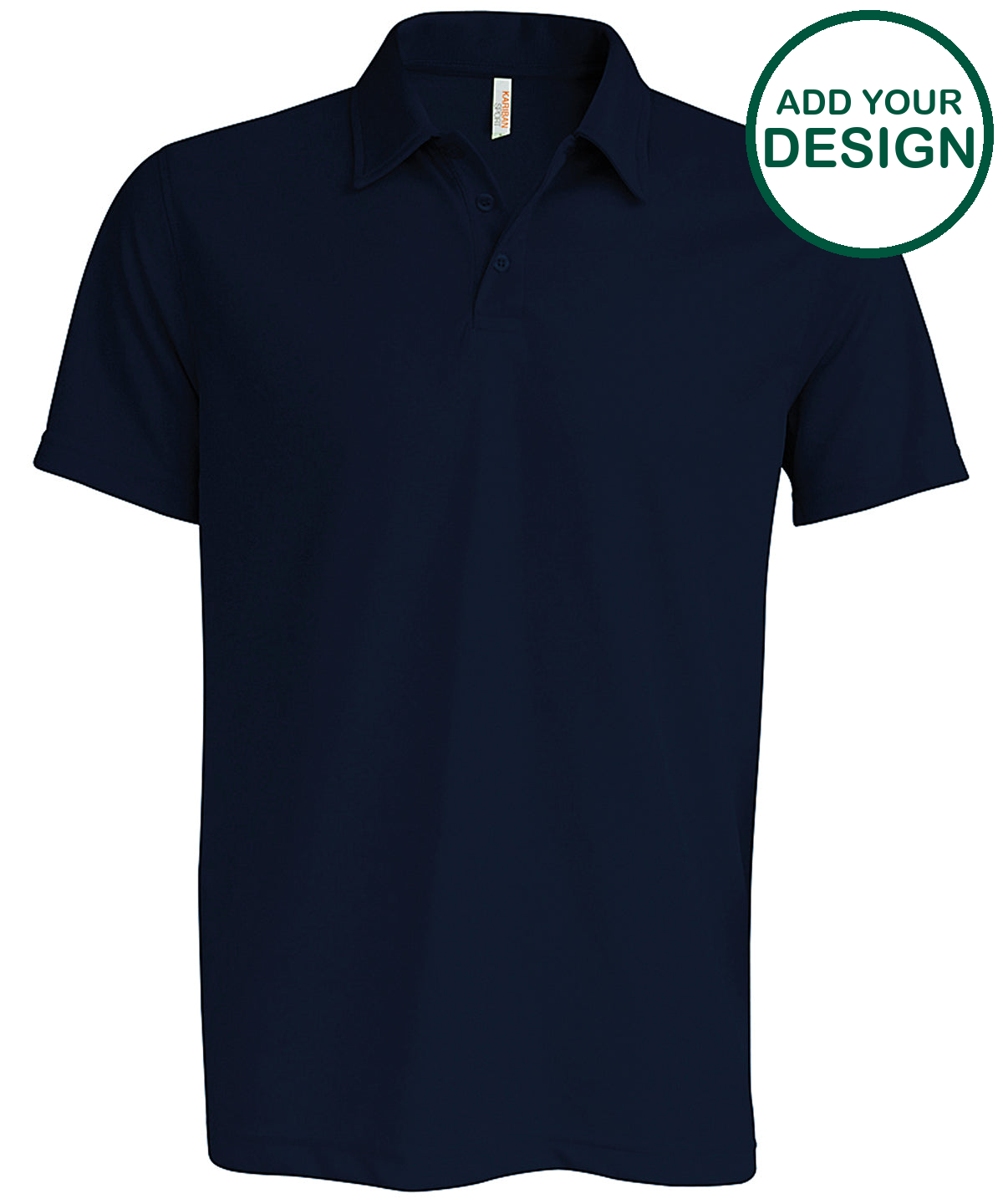 Men's short-sleeved polo shirt