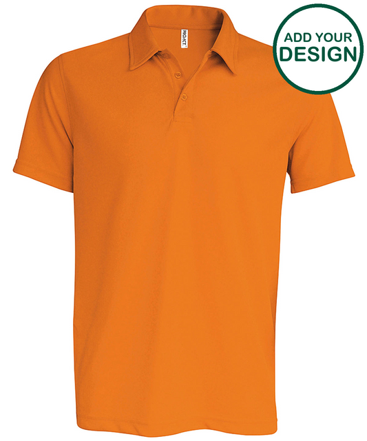 Men's short-sleeved polo shirt