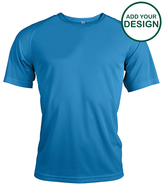 Men's short-sleeved sports T-shirt
