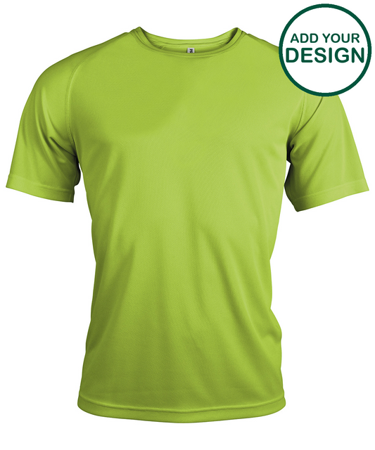 Men's short-sleeved sports T-shirt