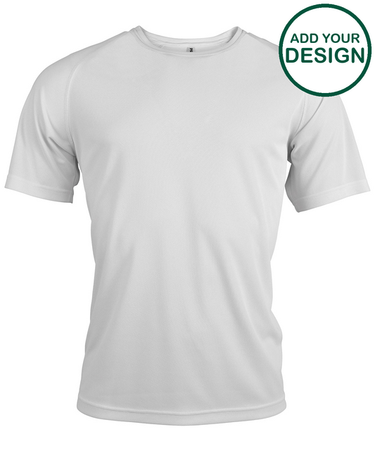 Men's short-sleeved sports T-shirt