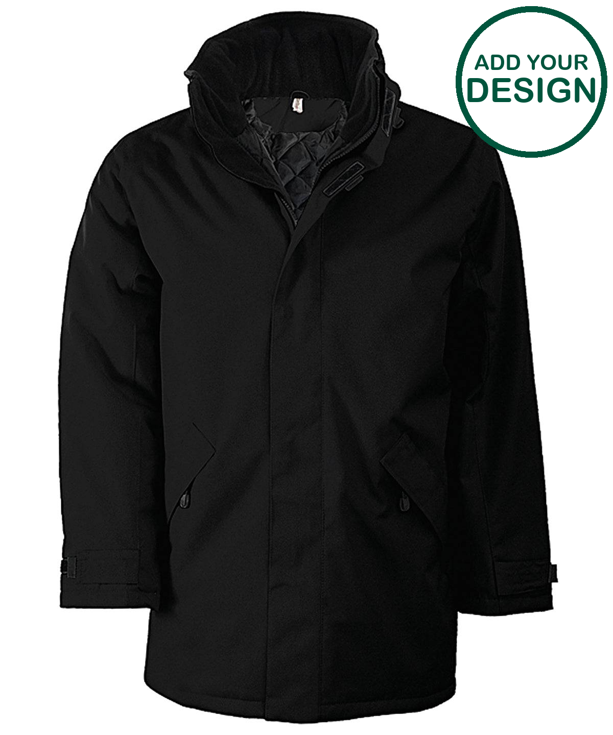 Quilted parka