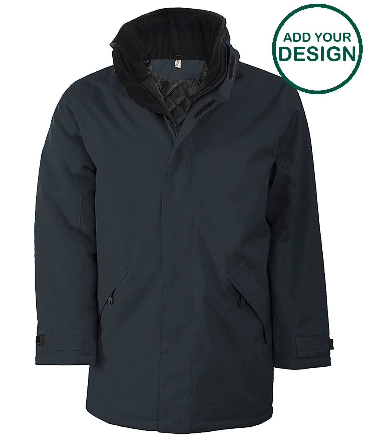 Quilted parka