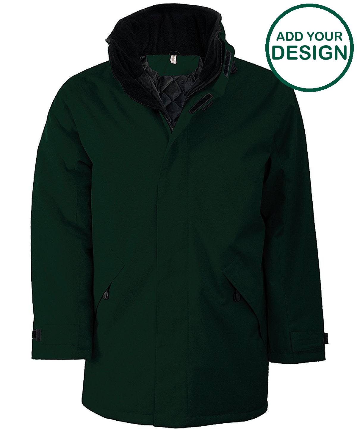 Quilted parka