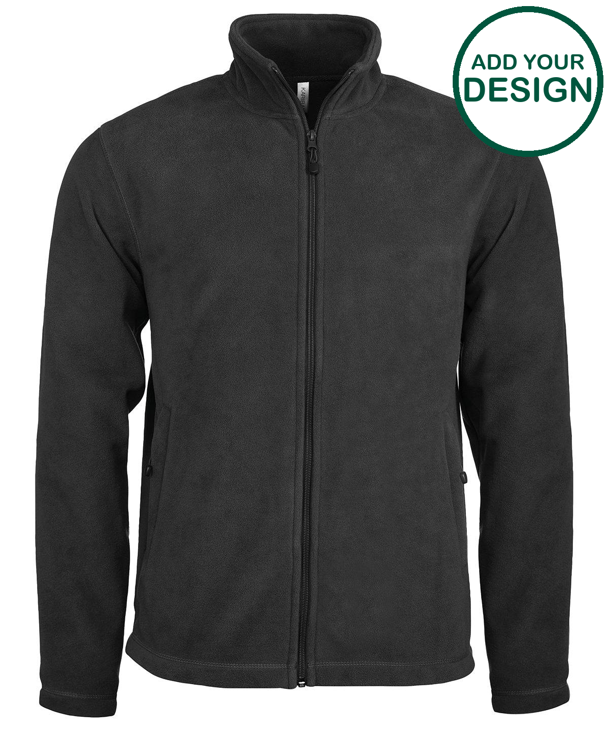 Zip-through microfleece jacket